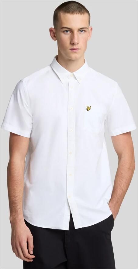 Lyle & Scott Overhemd Korte Mouw Lyle & Scott Oxford-shirt met korte mouwen - Foto 3