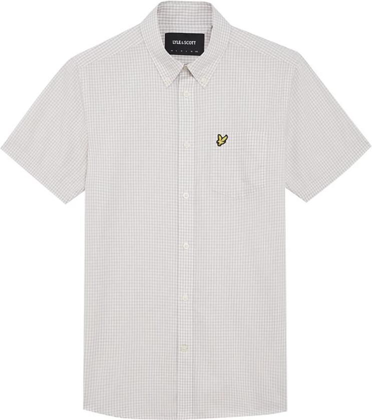 Lyle & Scott Overhemd Lange Mouw Lyle & Scott SW2213V SHORT SLEEVE SHIRT-X334 COVE - Foto 5