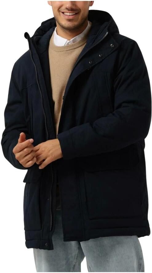 Lyle & Scott Microfleece Parka 2.0 voor koude dagen Blue Heren - Foto 6