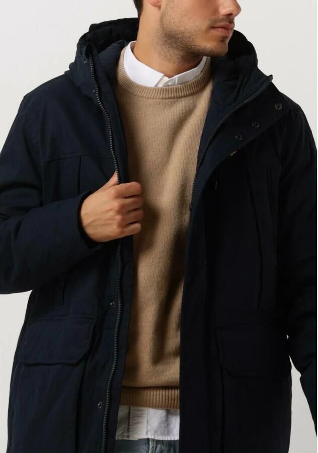 Lyle & Scott Microfleece Parka 2.0 voor koude dagen Blue Heren - Foto 4