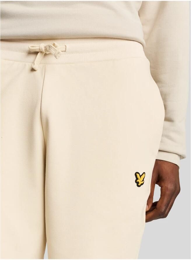 Lyle & Scott Mid Bottoms Fly Fleece Shorts Beige Heren - Foto 2