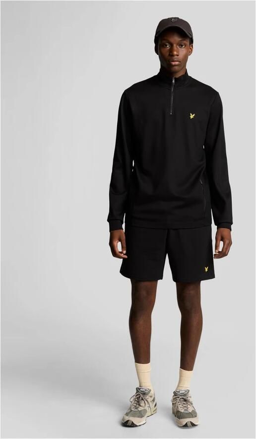 Lyle & Scott Mid Bottoms Tape Shorts Black Heren - Foto 5