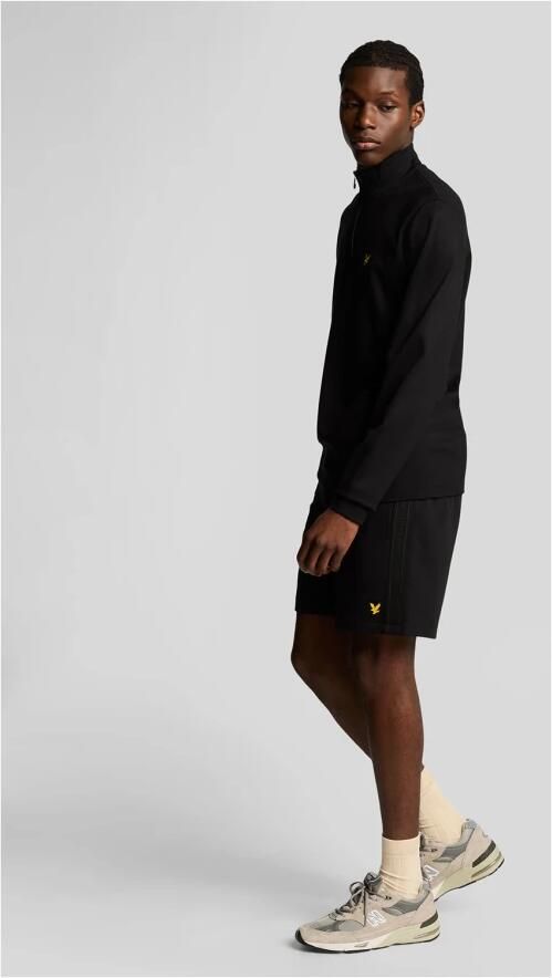 Lyle & Scott Mid Bottoms Tape Shorts Black Heren - Foto 3