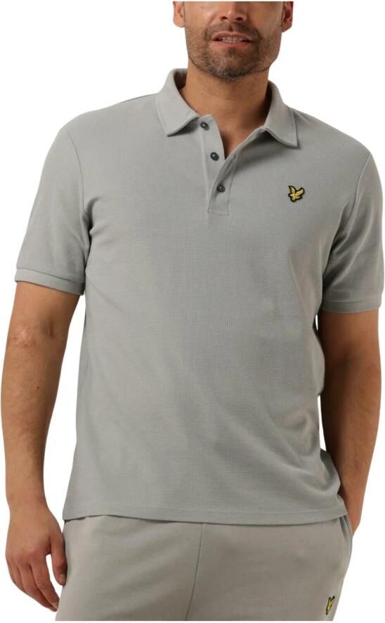LYLE & SCOTT Heren Polo's & T-shirts Milano Trim Polo Shirt Grijs - Foto 4