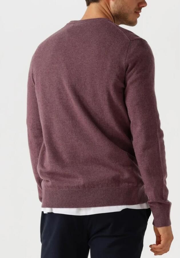 LYLE & SCOTT Heren Truien & Vesten Lambswool Blend Crew Neck Jumper Paars - Foto 6