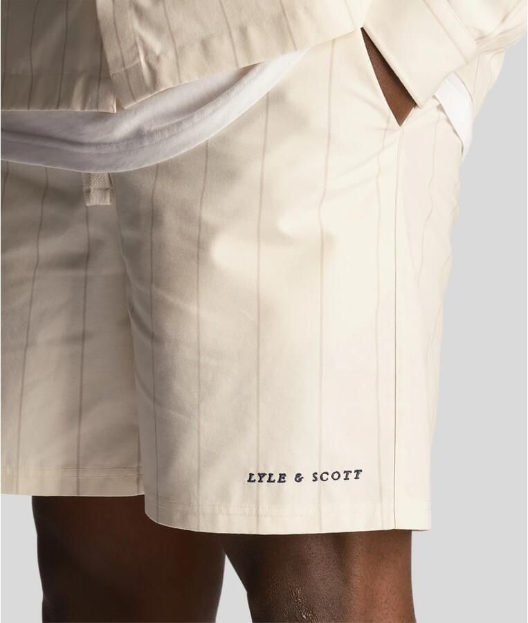 Lyle & Scott Korte Broek Lyle & Scott Short à rayures Pinstripe