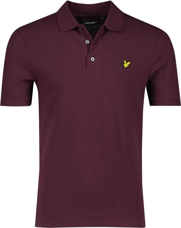 Lyle & Scott T-shirt Lyle & Scott SP400VOG POLO-Z562 BURGUNDY