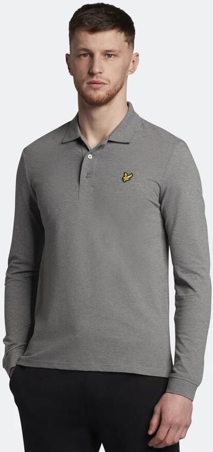 Lyle & Scott Stijlvolle polo met lange mouwen Grijs Heren - Foto 6