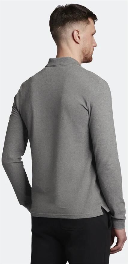 Lyle & Scott Stijlvolle polo met lange mouwen Grijs Heren - Foto 5