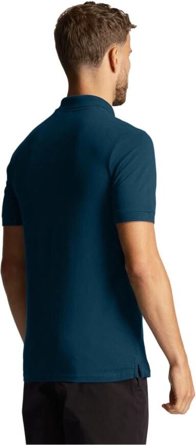 Lyle & Scott Donkerblauw Poloshirt Korte Mouw Blue Heren - Foto 3