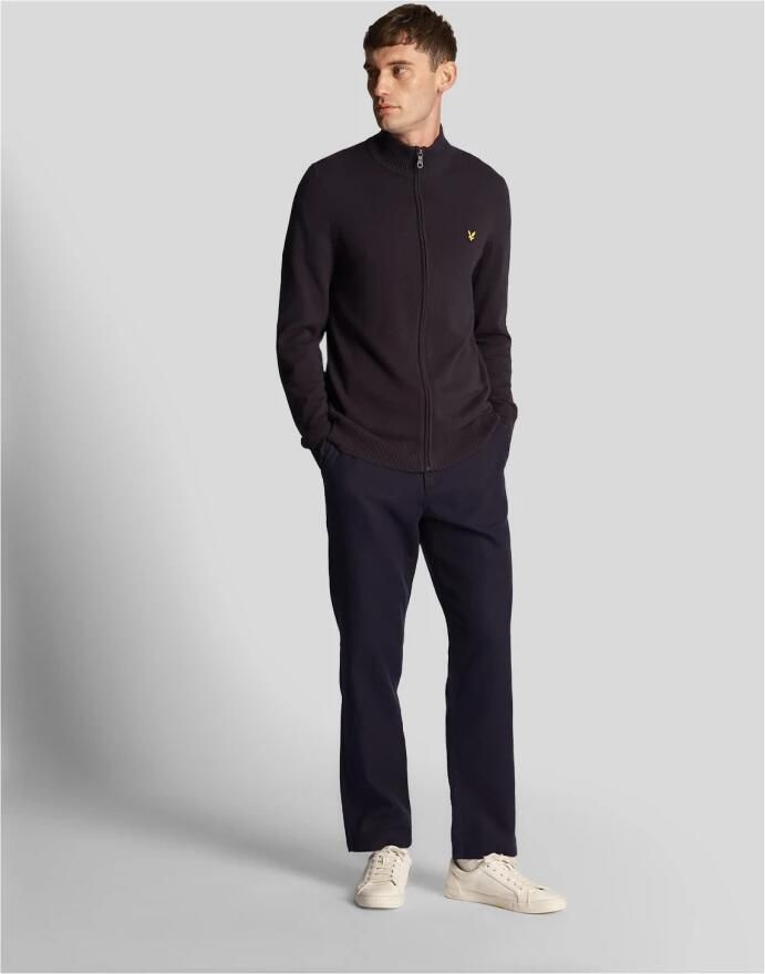 Lyle & Scott Donkerblauw Heren Vest met Rits Blue Heren - Foto 3