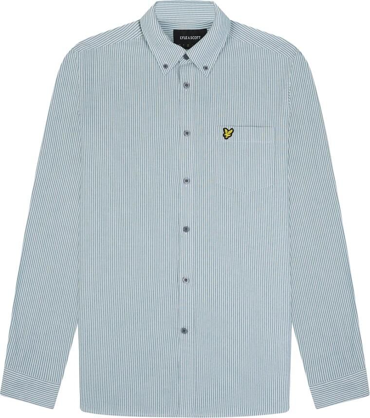 Lyle & Scott Overhemd Lange Mouw Lyle & Scott Chemise à rayures Oxford - Foto 4