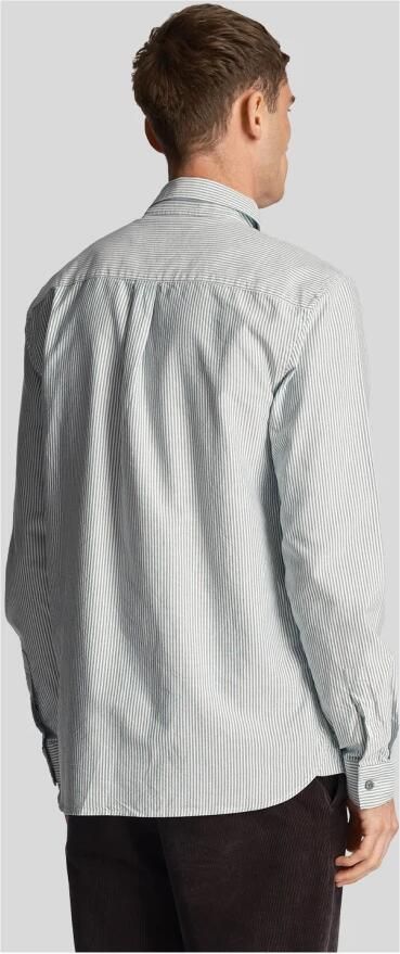 Lyle & Scott Overhemd Lange Mouw Lyle & Scott Chemise à rayures Oxford - Foto 3