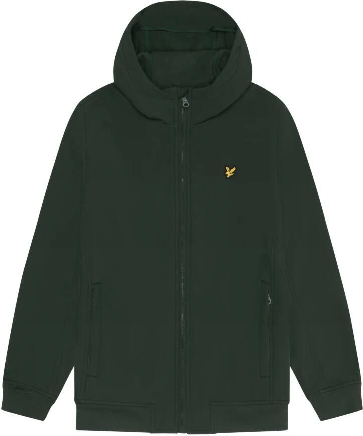 LYLE & SCOTT Heren Jassen Fleece Back Softshell Jacket Blauw