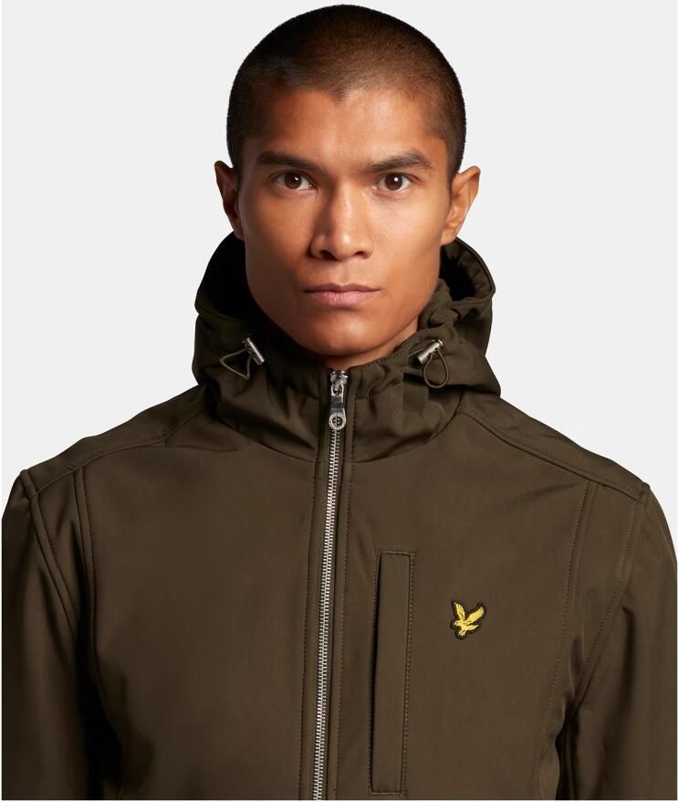 Lyle & Scott Groene Softshell Jas met Uitstekende Weerbescherming Groen Heren - Foto 2