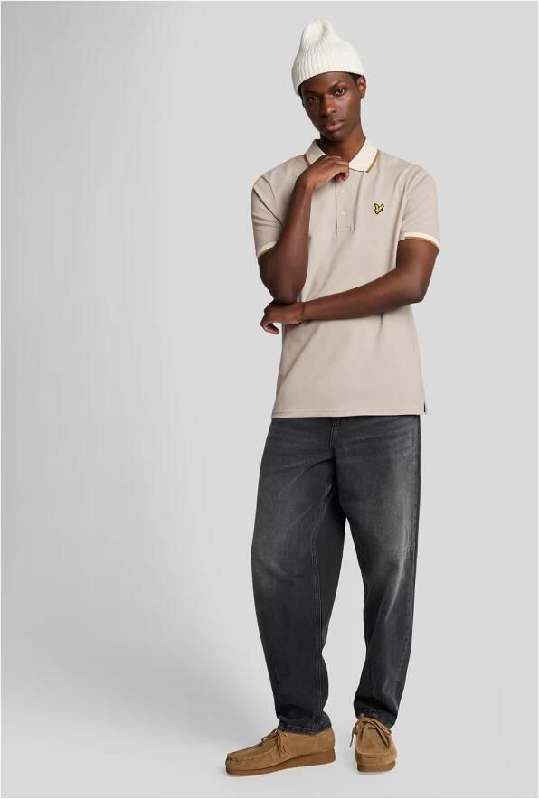 Lyle & Scott Polo Shirt Korte Mouw Lyle & Scott Half gekanteld poloshirt - Foto 2