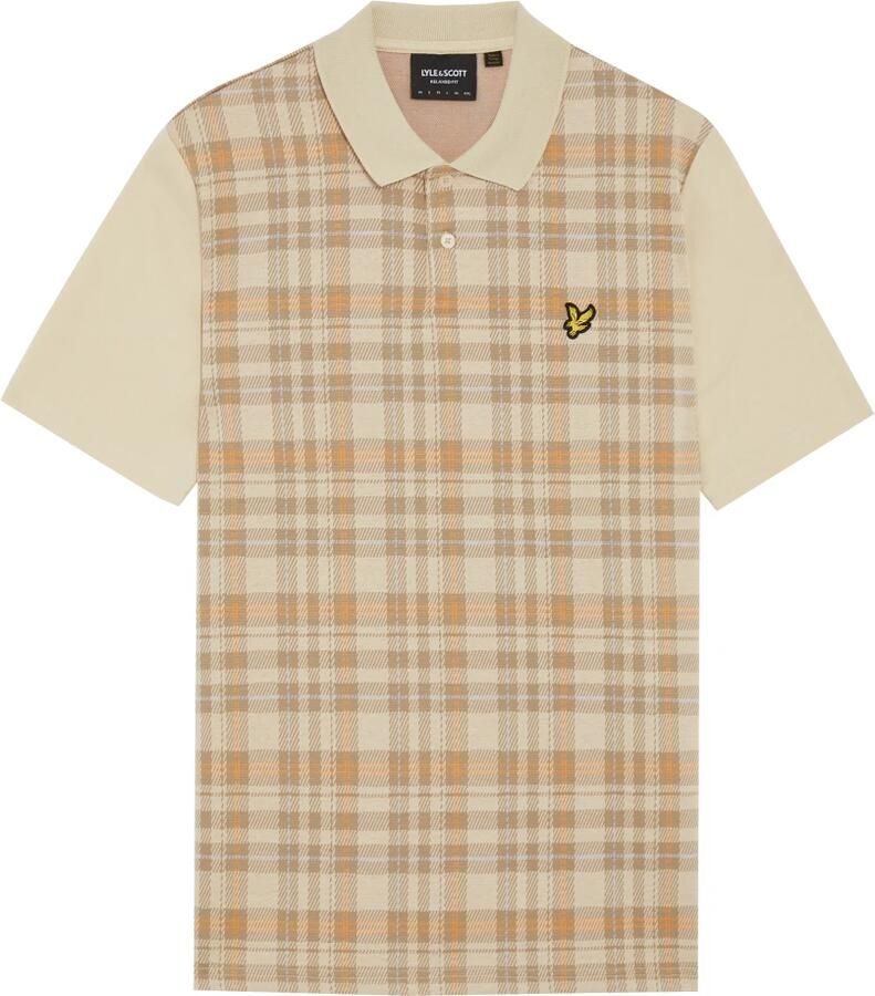 Lyle & Scott Polo Shirt Korte Mouw Lyle & Scott Relaxed Spring Tartan Poloshirt - Foto 5