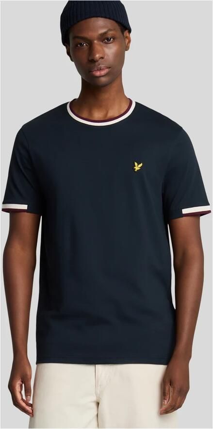 Lyle & Scott T-shirt Korte Mouw Lyle & Scott Half gekanteld T-shirt - Foto 3