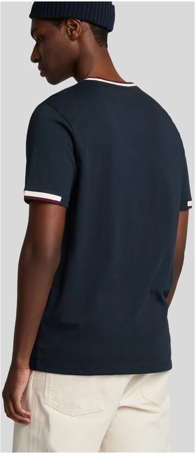 Lyle & Scott T-shirt Korte Mouw Lyle & Scott Half gekanteld T-shirt - Foto 4