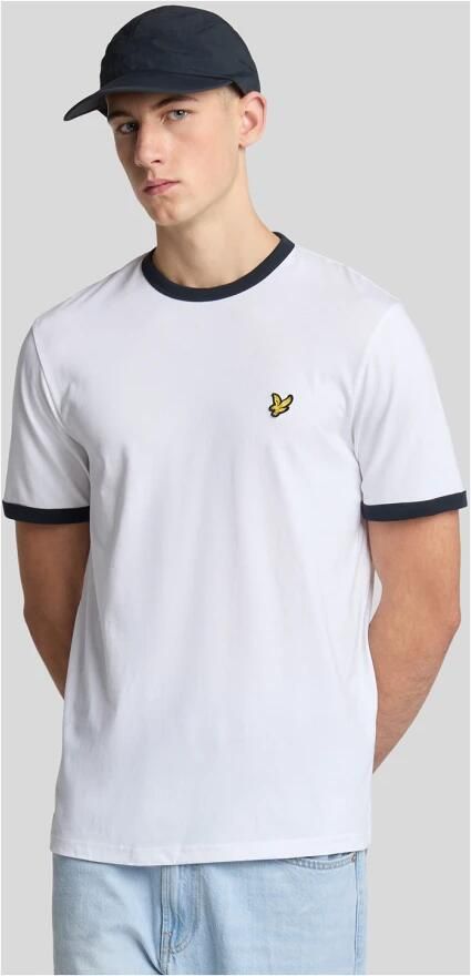 Lyle & Scott T-shirt Korte Mouw Lyle & Scott Ringer T-shirt - Foto 4