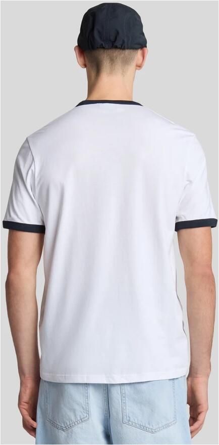 Lyle & Scott T-shirt Korte Mouw Lyle & Scott Ringer T-shirt - Foto 3