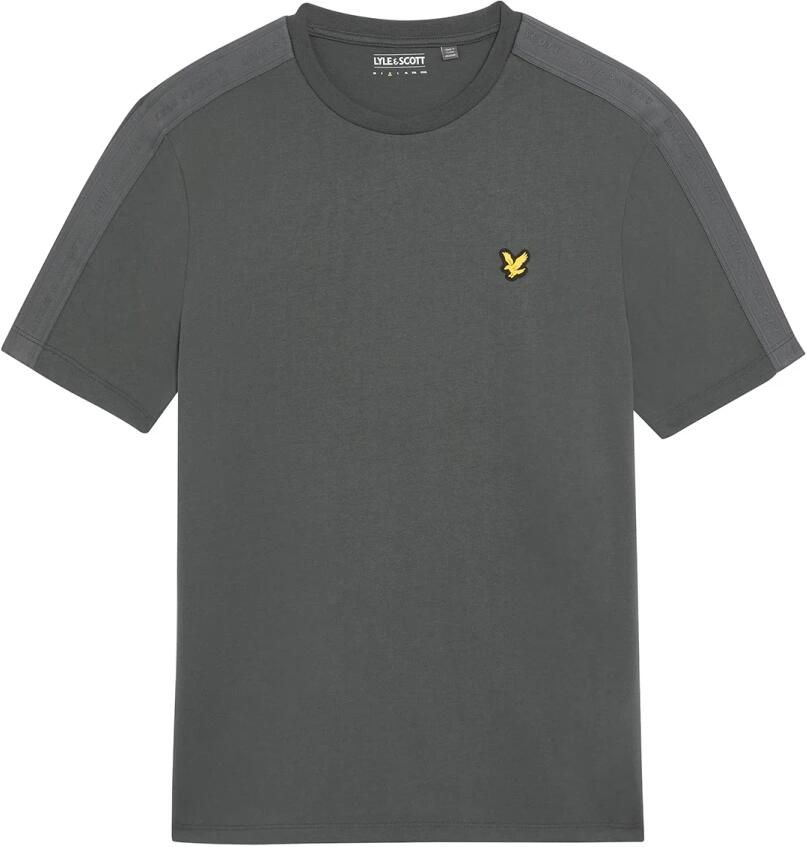 Lyle & Scott SS T-Shirts Tape T-Shirt Gray Heren - Foto 5