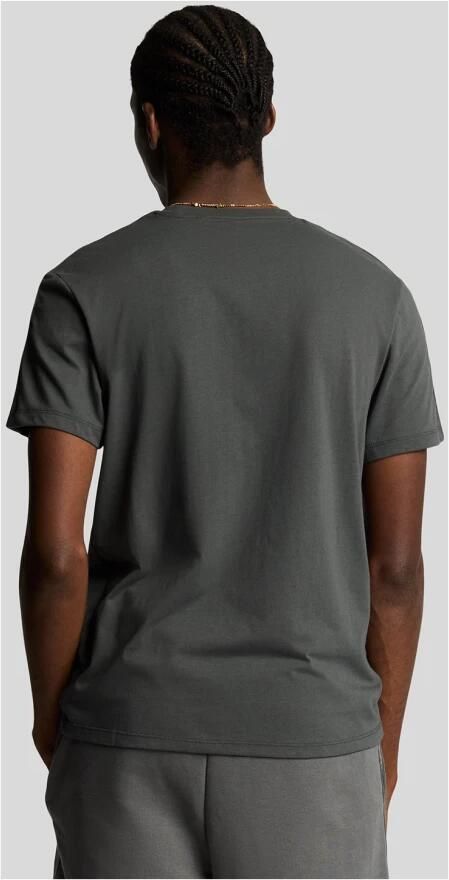 Lyle & Scott SS T-Shirts Tape T-Shirt Gray Heren - Foto 3