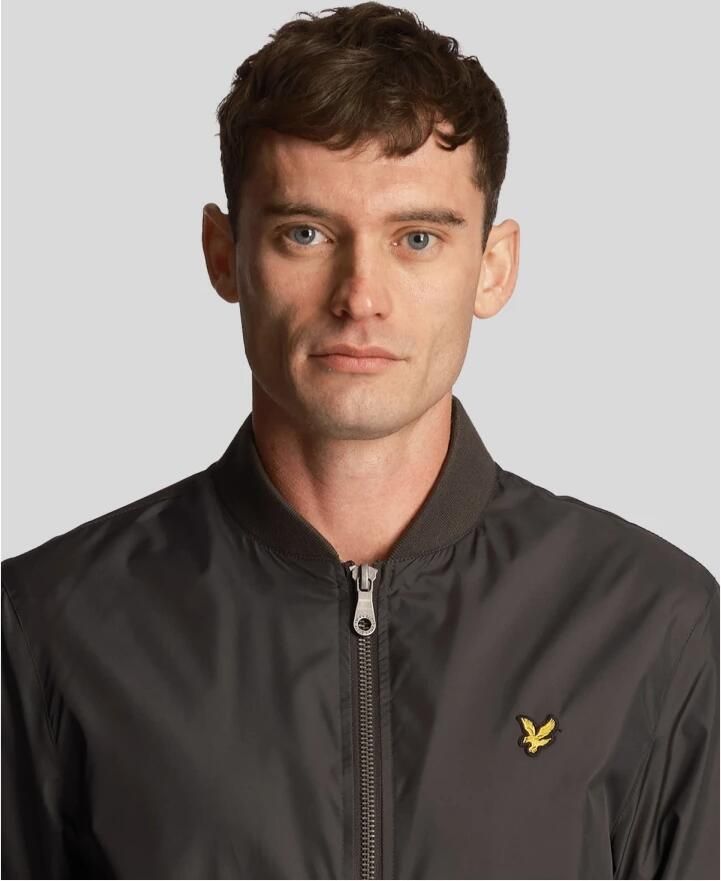 Lyle & Scott Stijlvolle Bomberjack voor Mannen Gray Heren - Foto 2