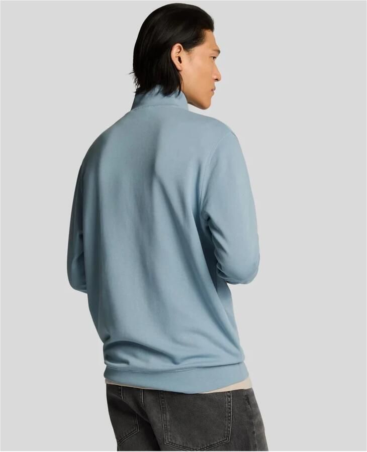 Lyle & Scott Sweater Lyle & Scott Superfijne kwartrits sweatshirt - Foto 2