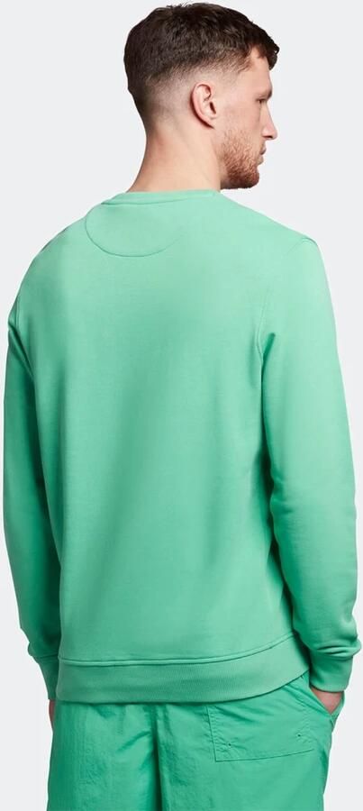 Lyle & Scott Sweatshirt van het bemanning Groen Heren - Foto 4