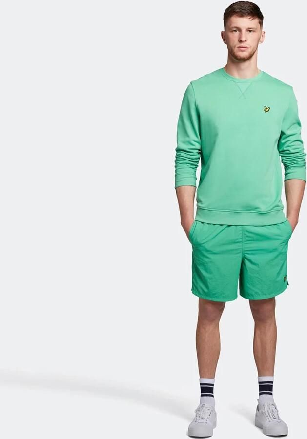 Lyle & Scott Sweatshirt van het bemanning Groen Heren - Foto 2