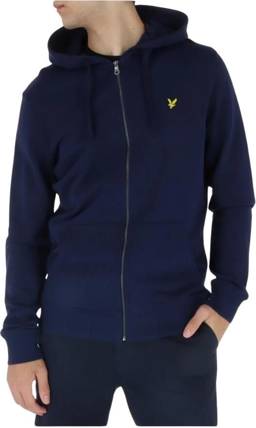 LYLE & SCOTT Heren Truien & Vesten Zip Through Hoodie Donkerblauw - Foto 6
