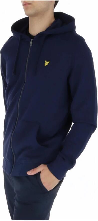 LYLE & SCOTT Heren Truien & Vesten Zip Through Hoodie Donkerblauw - Foto 8