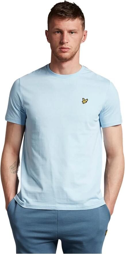 Lyle & Scott Lichtblauw T-shirt met geborduurd logo Blue Heren - Foto 8