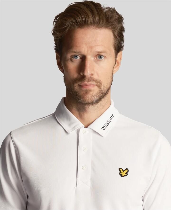 Lyle & Scott Polo Shirt Korte Mouw Lyle & Scott Polo avec col et logo Tech