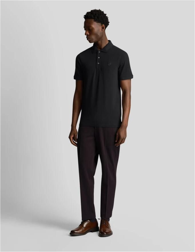 Lyle & Scott Polo Shirt Korte Mouw Lyle & Scott Tonaal Eagle Poloshirt - Foto 3