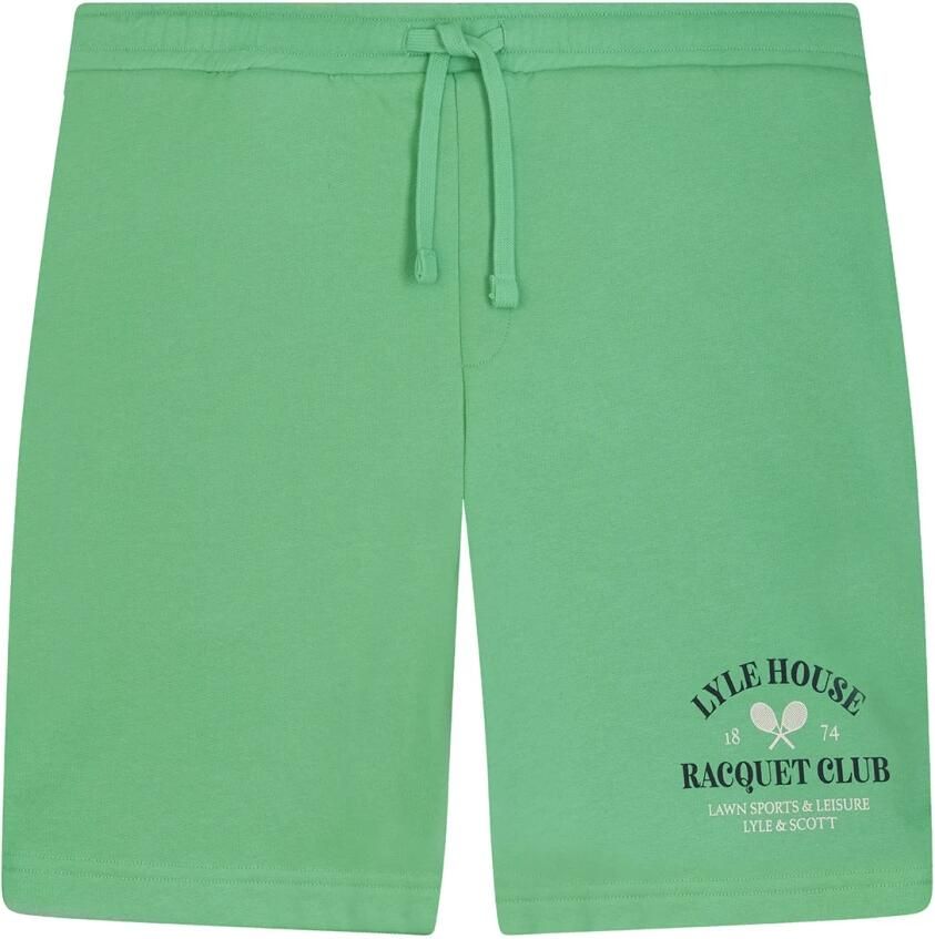 Lyle & Scott Korte Broek Lyle & Scott Short Racquet Club Graphic Sweat - Foto 4