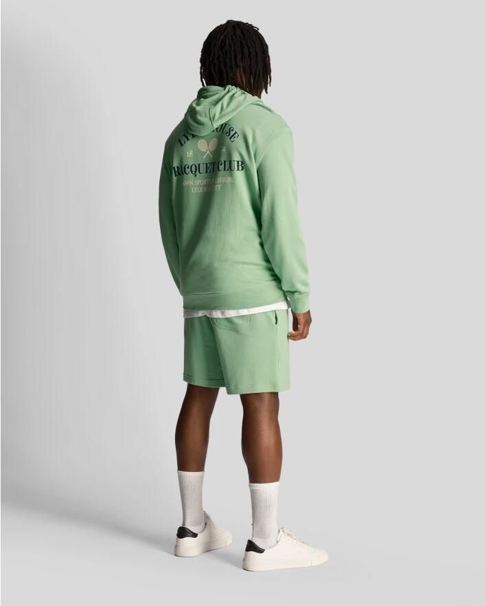 Lyle & Scott Korte Broek Lyle & Scott Short Racquet Club Graphic Sweat - Foto 3