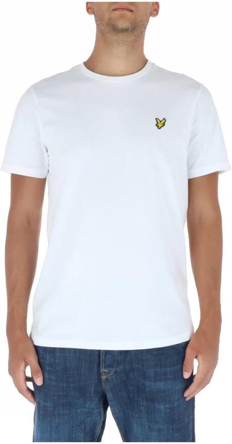 Lyle & Scott Luxe T-Shirt Organisch Katoen Regular Fit White Heren - Foto 13