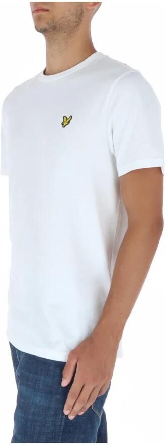 Lyle & Scott Luxe T-Shirt Organisch Katoen Regular Fit White Heren - Foto 16