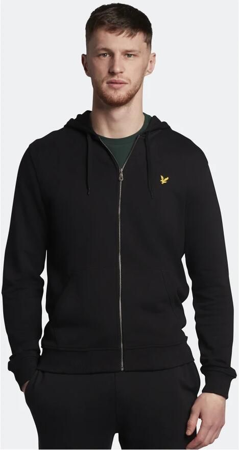 Lyle & Scott Heren Truien & Vesten Zip Through Hoodie Black Heren - Foto 5