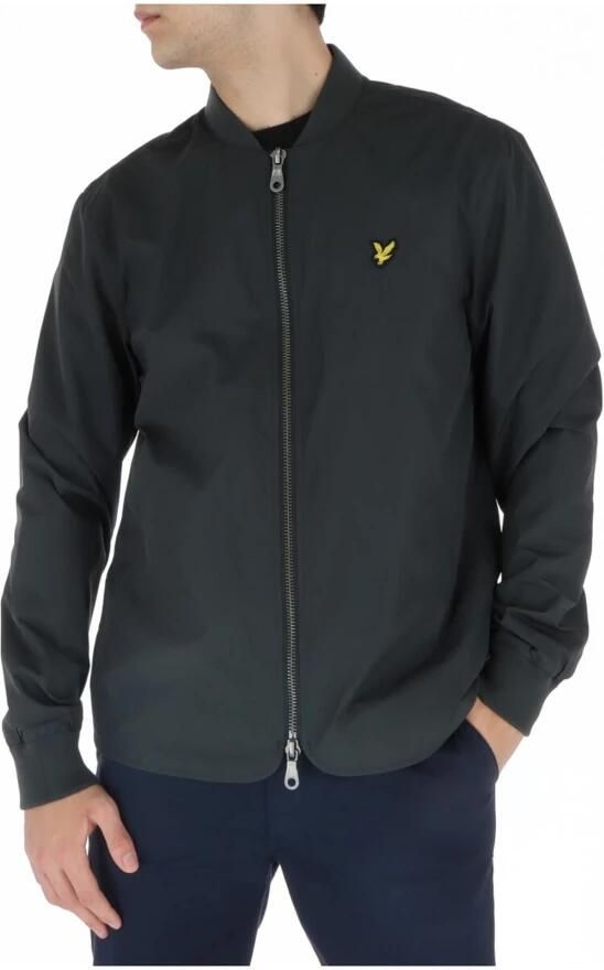 Lyle & Scott Stijlvolle Bomberjack voor Mannen Gray Heren - Foto 4