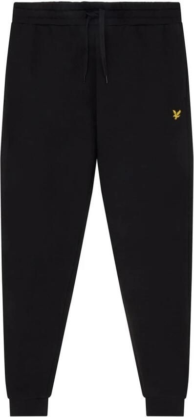Lyle & Scott Zwarte Katoenen Sweatpants Herfst Winter 2023 Black Heren