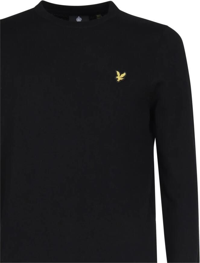 Lyle & Scott Maglione Lyle ; Scott Kn400Vc-Z865 Nero Taglie abbigliamento: L Zwart Heren - Foto 15