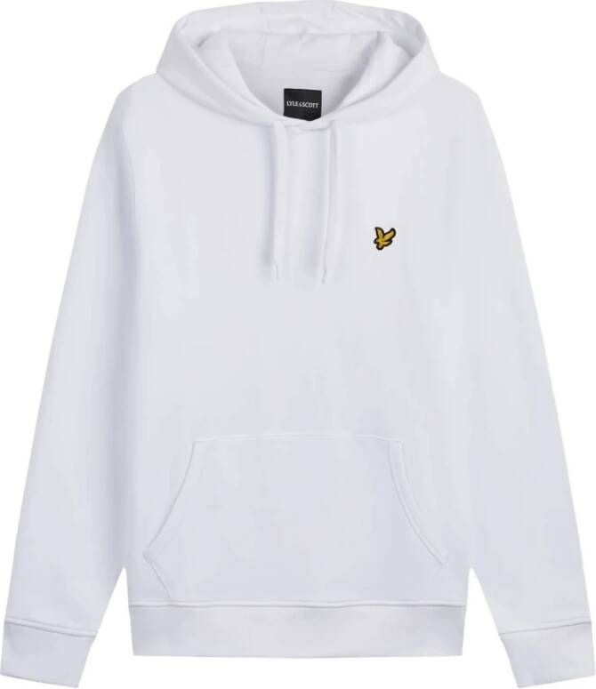 Lyle & Scott Lyle; Scott pullover hoodie wit White Heren