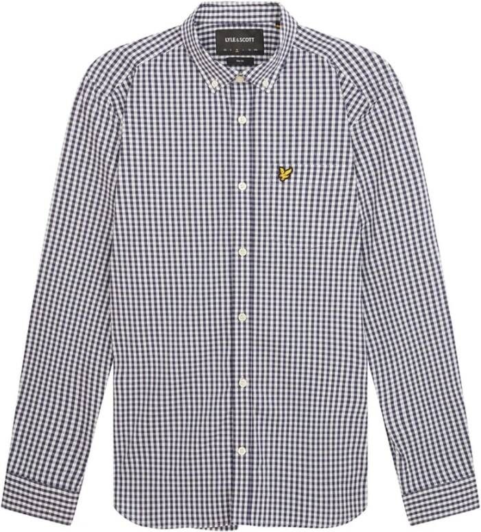 Lyle & Scott Lyle; Scott shirts blauw Blue Heren