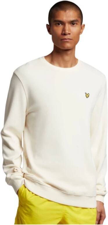 Lyle & Scott Maglie Ml1622V Wash Piqu-A13 Wit Heren