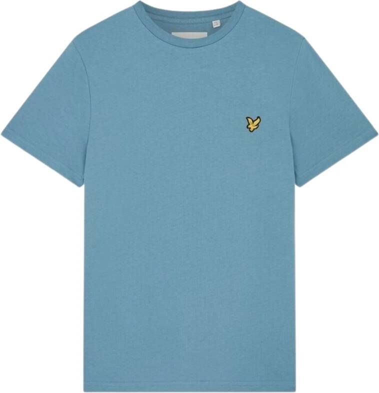 Lyle & Scott Plain T-shirt Blauw S400Vog Blauw Heren - Foto 2