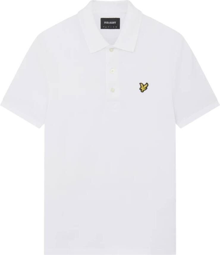 Lyle & Scott Polo Shirt Korte Mouw Lyle & Scott Effen poloshirt van biologisch katoen - Foto 9