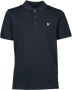 LYLE & SCOTT Heren Polo's & T-shirts Plain Polo Donkerblauw - Thumbnail 1